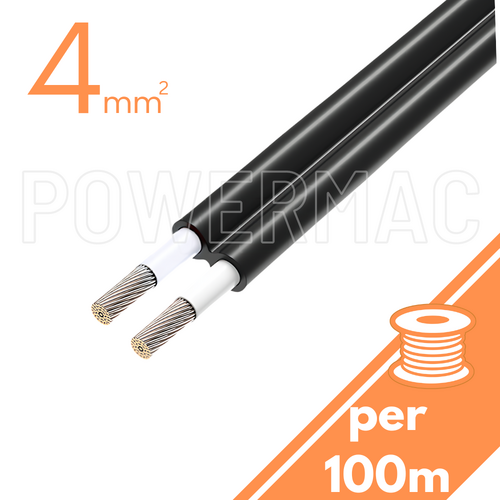 4mm DC Twin Solar Cable IEC62930 1500v 100 Metre Drum