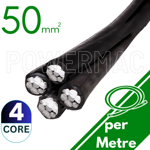 50mm 4C XLPE Aerial Bundle Cable ABC 1kV