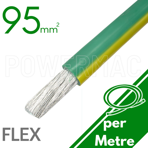 95mm Aluminium Flexible Earth V90HT 0.6/1KV