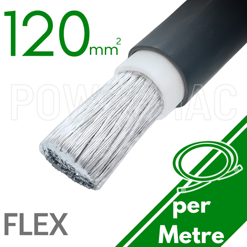 120mm Aluminium Flexible X-HF-90 Degree SDI 1KV