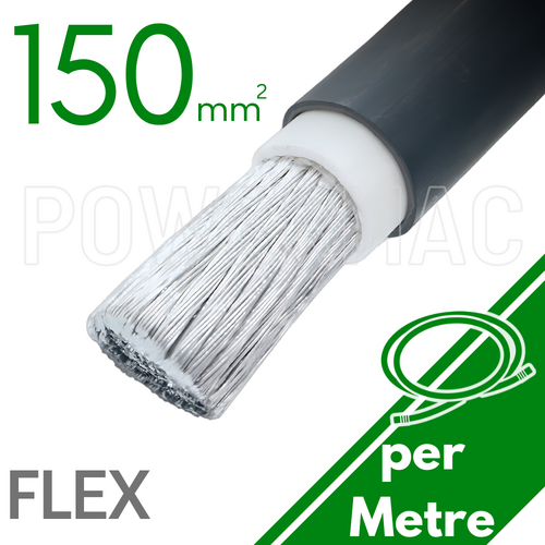 150mm Aluminium Flexible X-HF-90 Degree SDI 1KV