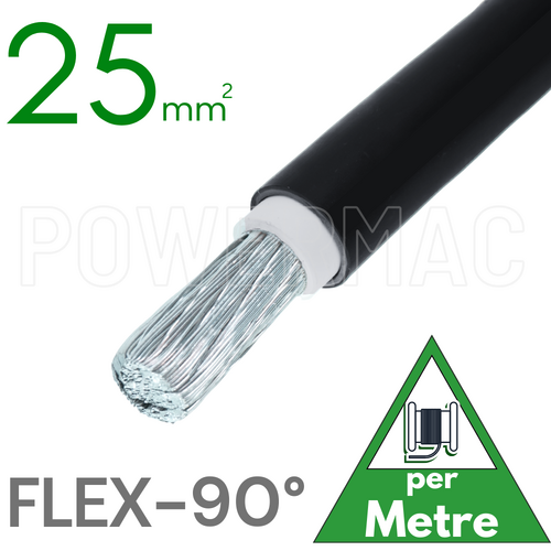 25mm Aluminium Flexible XLPE PVC 90C SDI 1kV