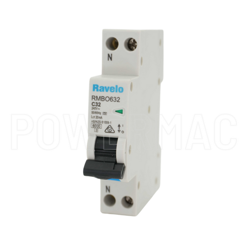6kA 32 Amp Single RCBO Type A