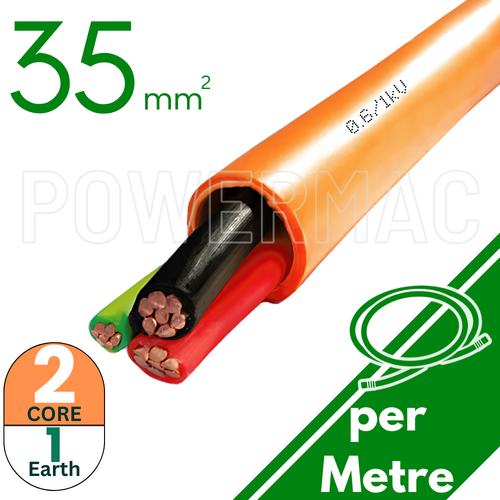 35MM 2C+E 0.6/1KV XLPE/PVC O/CIRC