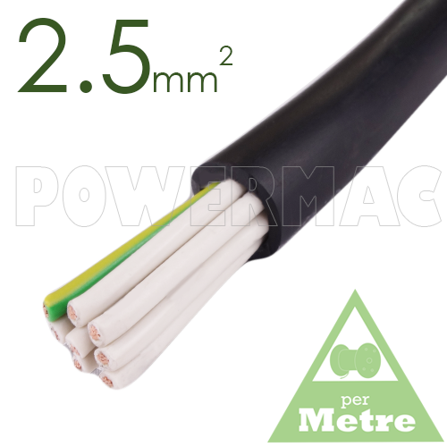 2.5mm 8C+E Control Cable  PVC/PVC 0.6/1KV