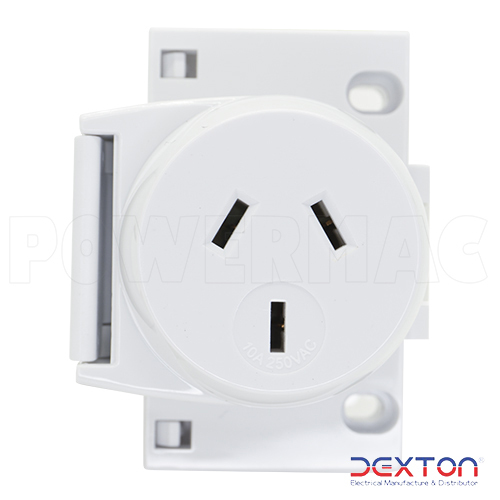 Single Socket Plug Base, Ezyfix, 250v 10A