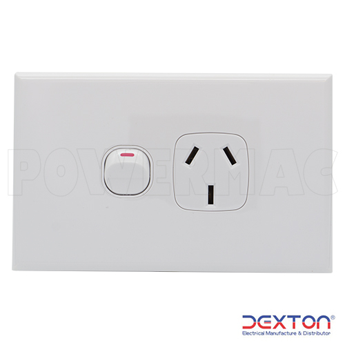 Dexton Single 10A Standard Power Point