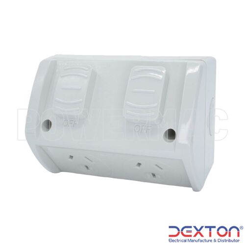 Double Weatherproof Socket