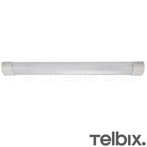 Telbix LED 40W Batten Light 1200mm, 4000 Lumens Tri-colour, Diffuser, Polycarbonate