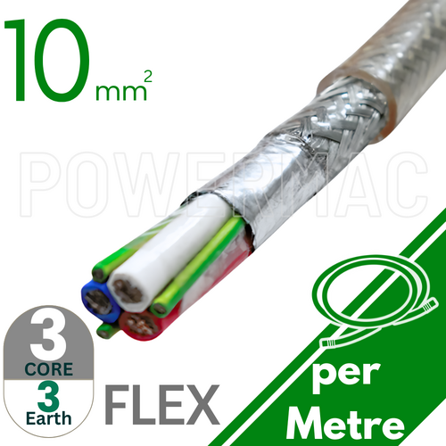 10mm 3C+3E EMC Cable