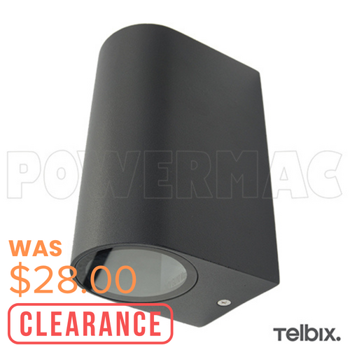 Black Wall Light - Excl. Globe
