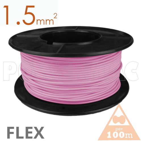 1.5MM T/CU FLEX PVC PINK