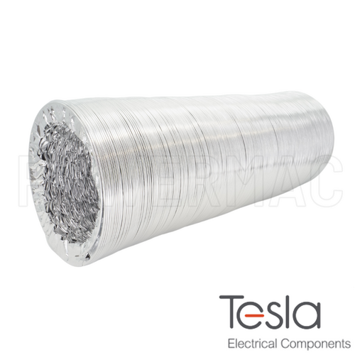 Tesla 100mm Flexible Duct 6m