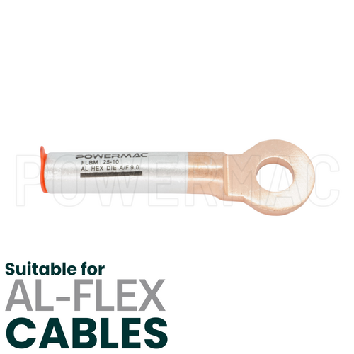 25mm Flexible Bi-metal Cable Lug