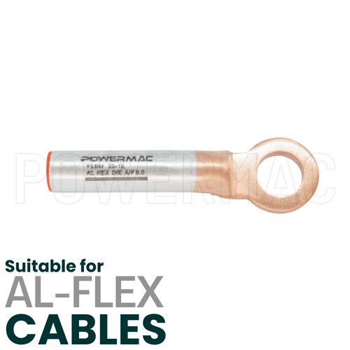 25mm M12 Flexible Bi-metal Cable Lug