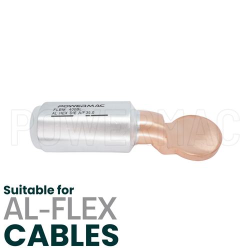 400mm Blank Flexible Bi-metal Cable Lug
