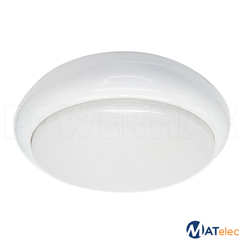 Vandal Resistant Bulkhead ES Round - Opal Lens IP65