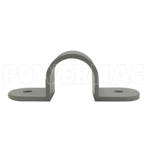 20mm Full Saddle PVC Grey
