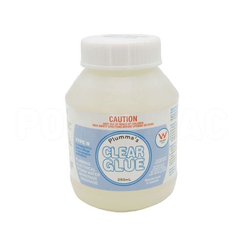 PVC Solvent Cement Glue Clear 250ml