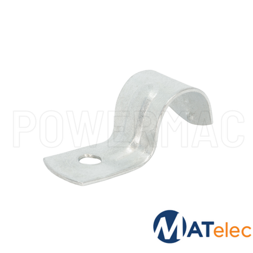 20mm Half Saddles Hot Dipped Galvanised - 100pk