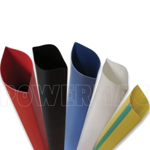 25mm-12.5mm THIN WALL HEAT SHRINK - 1M LENGTH