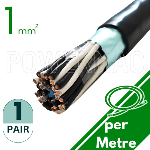 1mm 1 Pair Instrumentation PVC/OS 110V