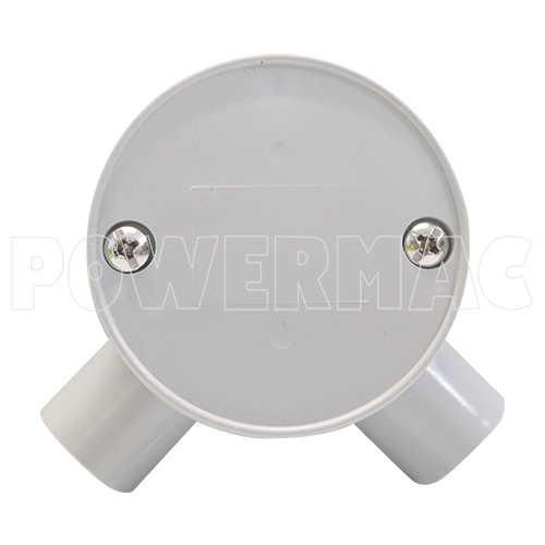 20mm Right Angle Shallow Junction Box