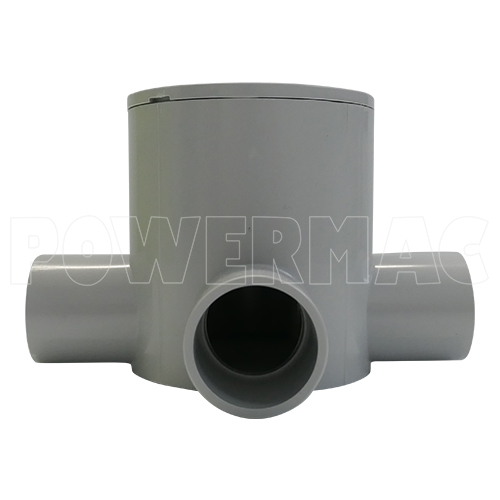 25mm Three Way Deep Round Junction Box