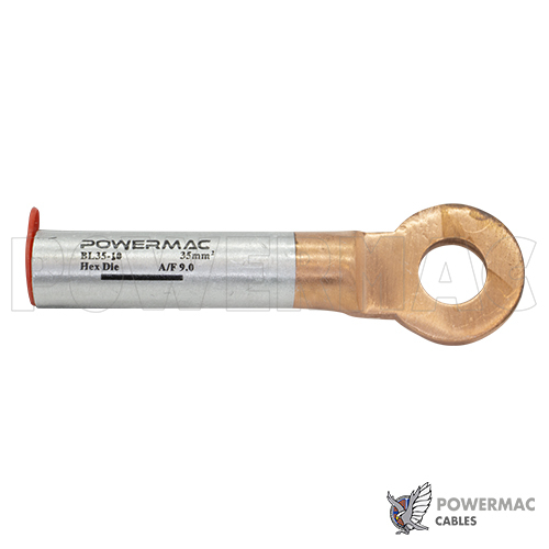 35mm Bi-metal Cable Lug