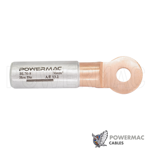 70mm Bi-metal Cable Lug