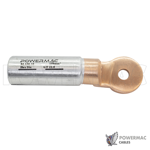 150mm M10 Bi-metal Cable Lug
