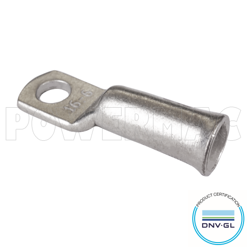 16mm M6 Bellmouth Copper Cable Lug