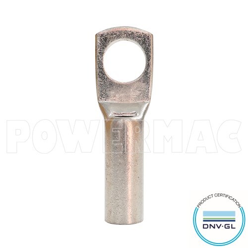 16mm M6 Straight Barrel Copper Cable Lug