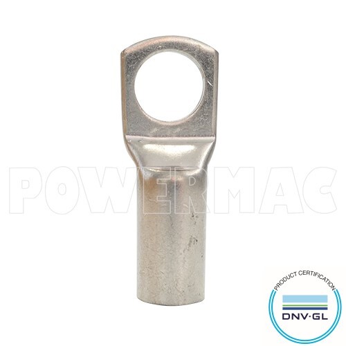 50mm M12 Straight Barrel Copper Cable Lug