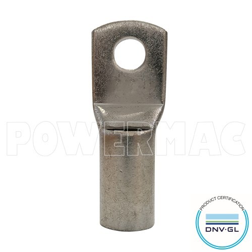 CU 70MM - M8 STRAIGHT BARREL CABLE LUGS