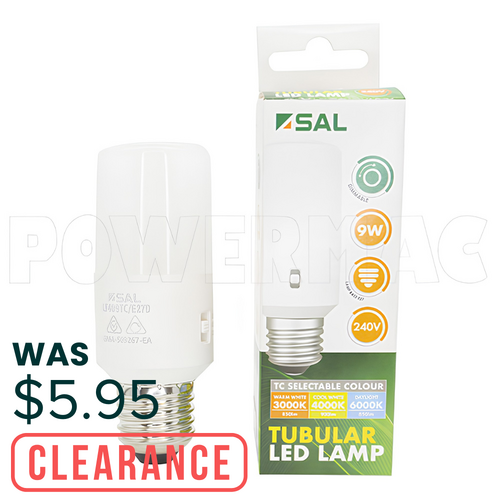 9w Dimmable LT Series ES LED Lamp E27d Tri Colour