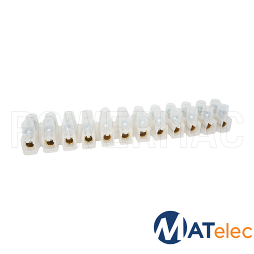 16mm 30A Natural Strip Connectors