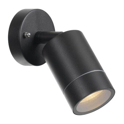 Peak Wall Bracket, Aluminium, Adjustable, Interior, 6w Black - Excl. Globe