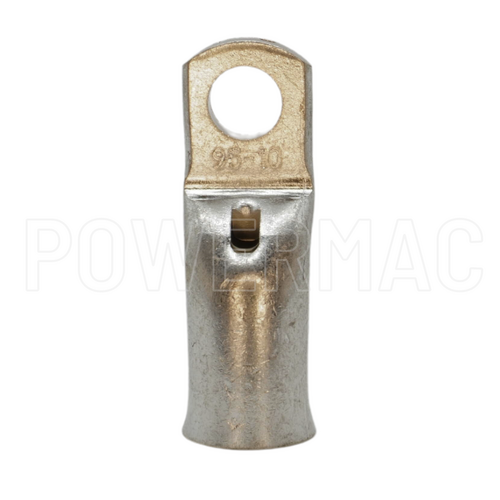 95mm M10 Narrow Palm Copper Cable Lug