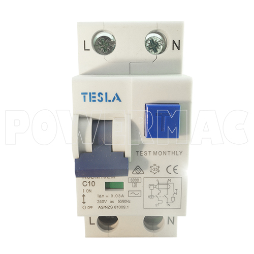 2P 10 Amp RCD/MCB