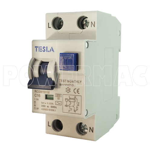 2P 16 Amp RCD/MCB
