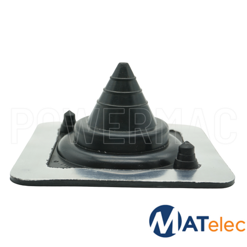 0 - 35mm Roof Penetration Seal Square Black