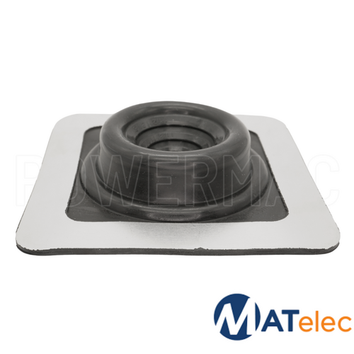 5 - 55mm Roof Penetration Seal Square Black