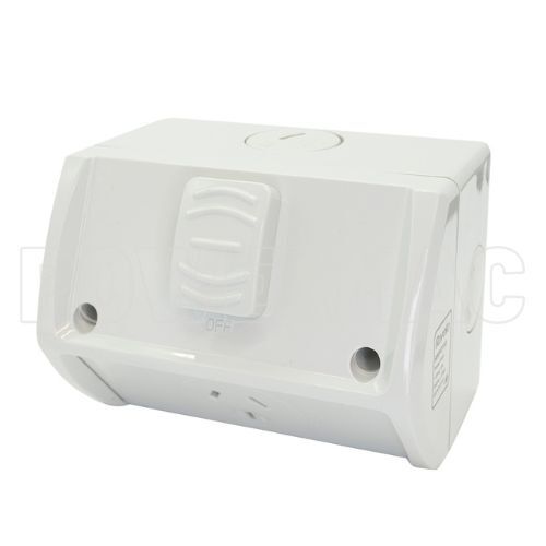 Single GPO IP53 10a 250v Grey