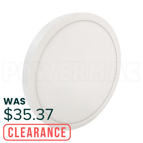 23cm LED Oyster, 2100 Lumens Tri Colour, Step Dimmable