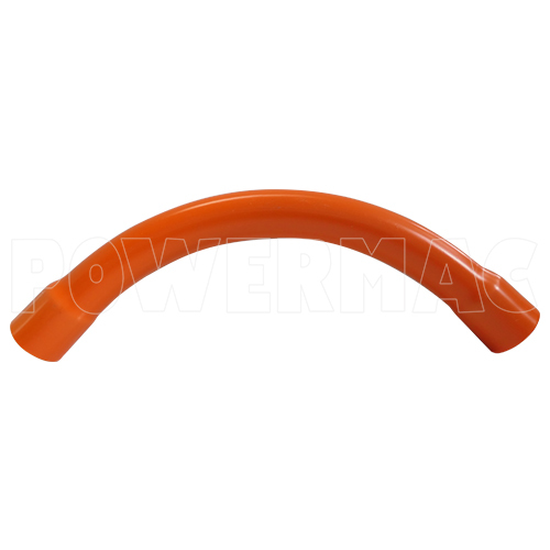 40mm Sweep Bend 90 Degree Orange - Heavy Duty
