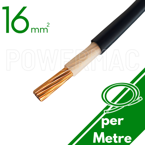 16mm 1C Cooper XLPE/PVC 1KV