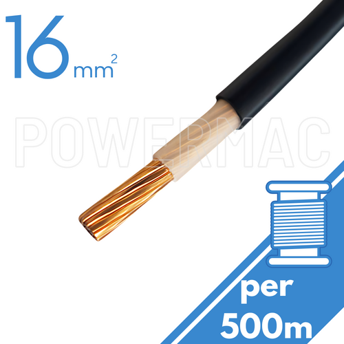 16mm 1C Cooper XLPE/PVC 1KV