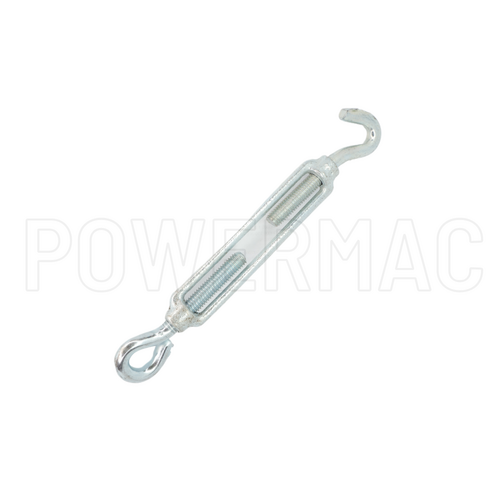 Turnbuckle Hook + Eye 6mm - 10pk