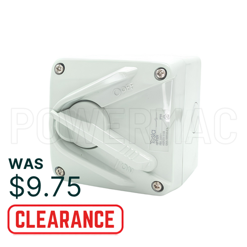 2 Pole 20Amp Mini Isolator